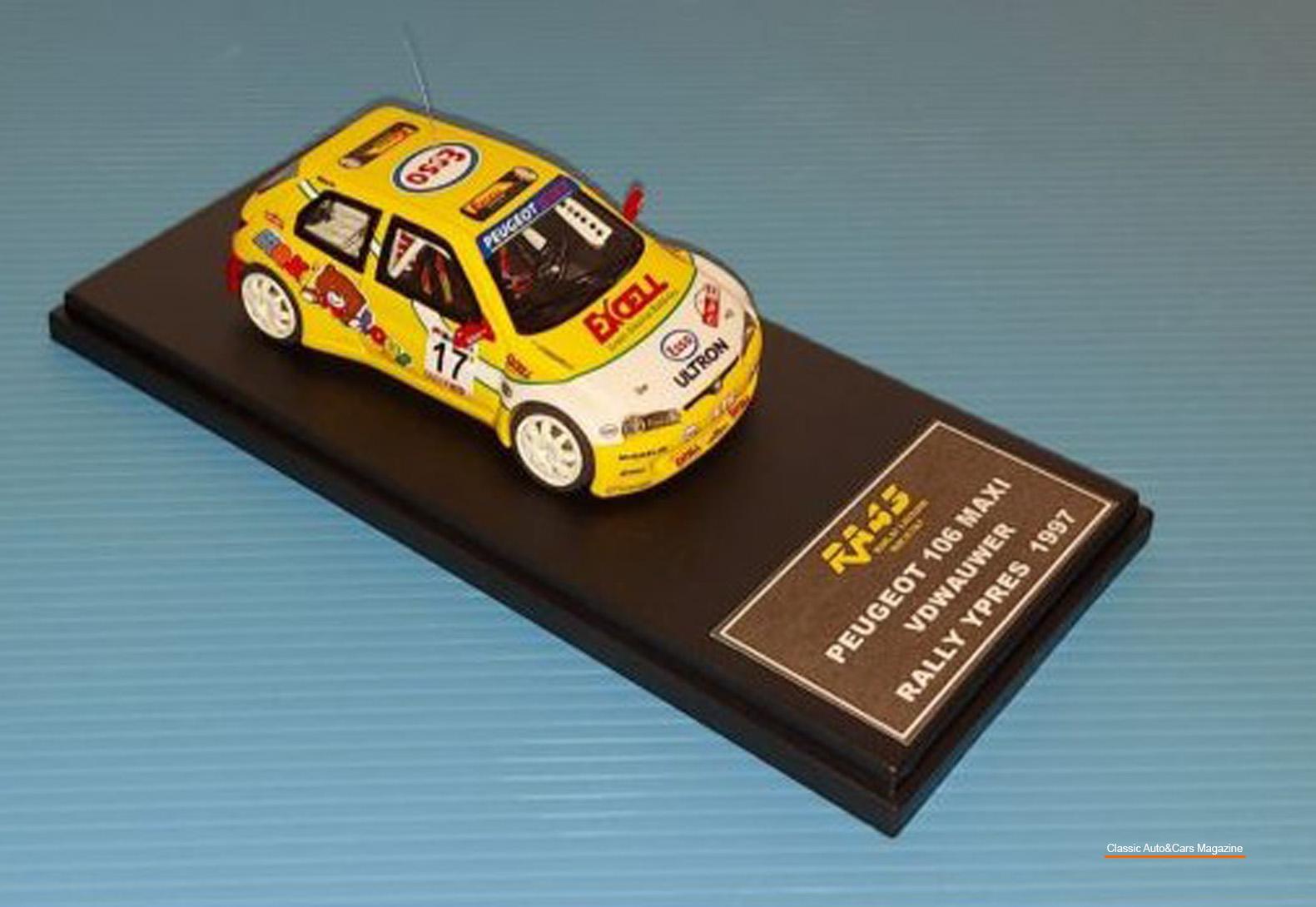 PEUGEOT 106 MAXI – Rally di Ypres 1997 PEUGEOT 106 MAXI - Rally di Ypres 1997