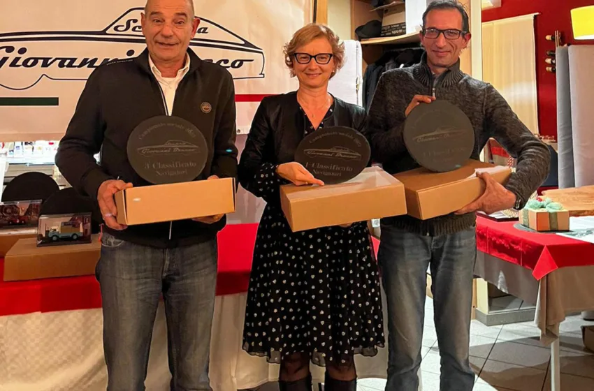 Premiazioni alla Scuderia “Giovanni Bracco”